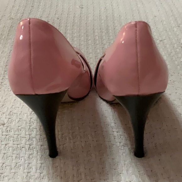 Ann Michelle Pink Patent Heels Size 5.5 - Picture 3 of 7